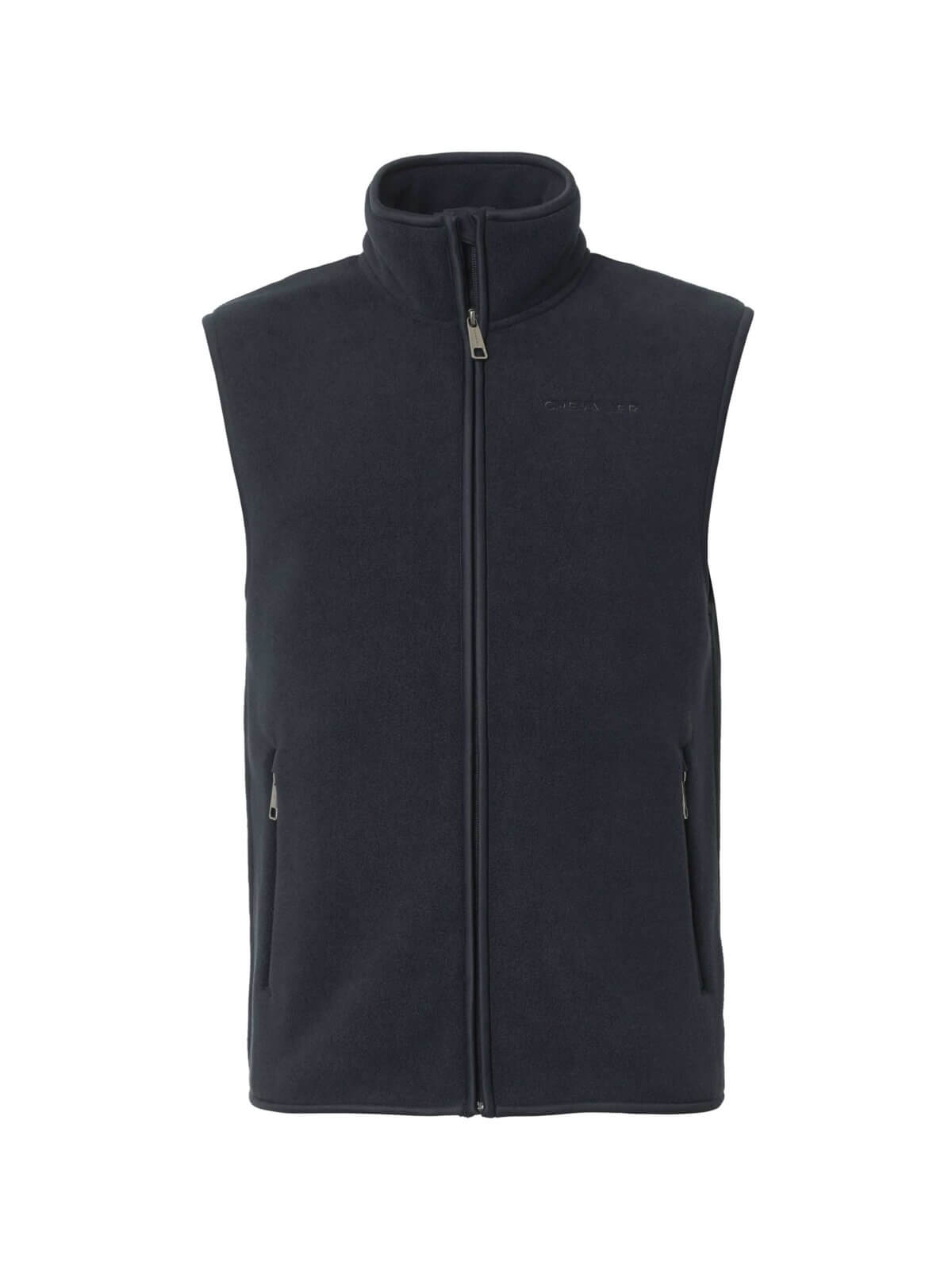chaleco polar de hombre color navy de chevalier