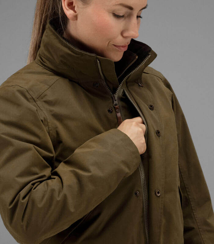 Chaqueta de caza elegante impermeable y transpirable HARKILA