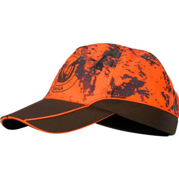 gorra de caza naranja de alta visibilidad
