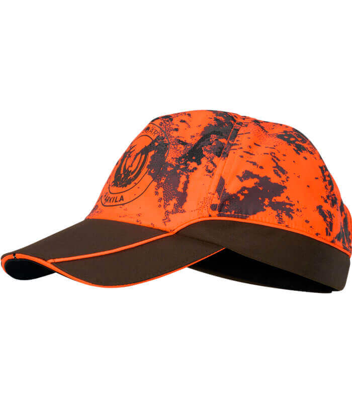 gorra de caza naranja de alta visibilidad