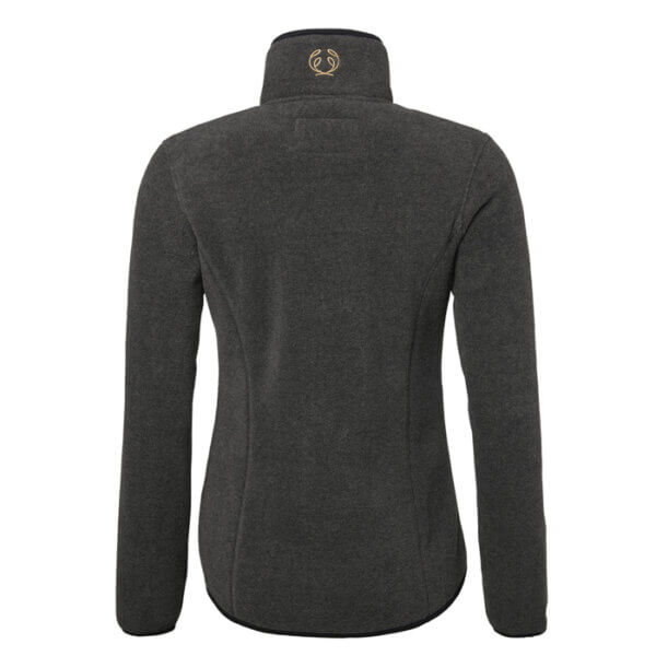 chaqueta polar de mujer gris