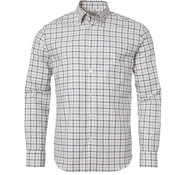 camisa de cuadros de caballero