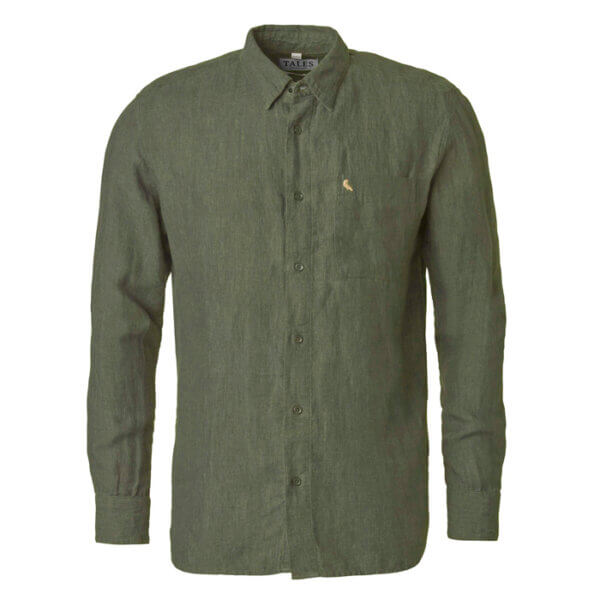 camisa de lino de hombre