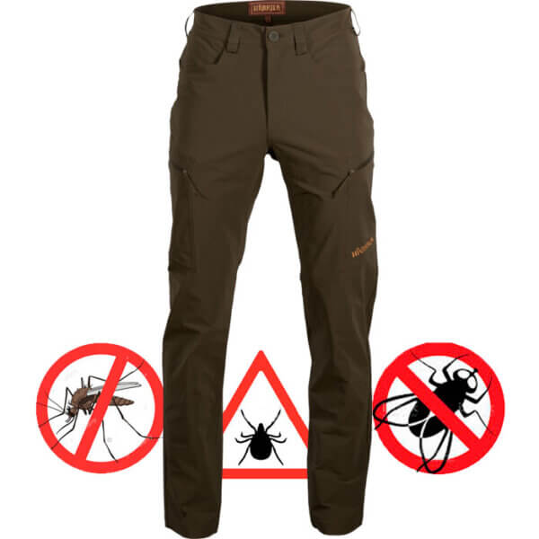 pantalones anti garrapatas harkila