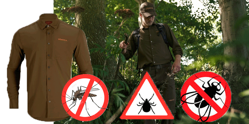 ropa anti garrapata harkila