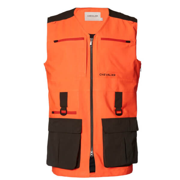 chaleco de caza naranja de seguridad de alta visibilidad