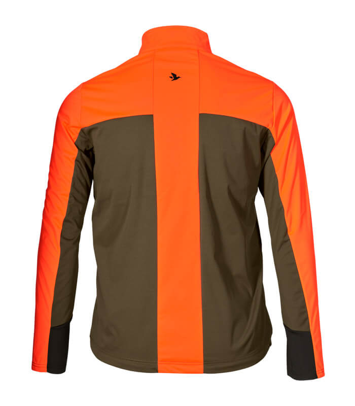 Chaqueta de hombre para caza softshell muy ligera resistente al agua XJAGD  Bethel 2 Flash color naranja y verde, talla 54 Baratas, Precios y Ofertas