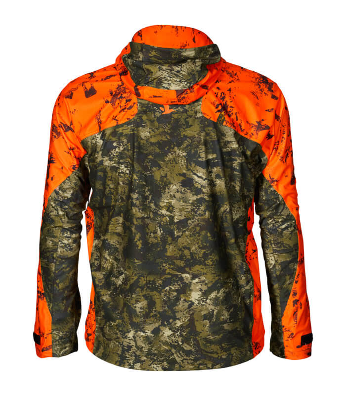 Chaqueta de caza Naranja AltaVisibilidad - Antiespinos Impermeable