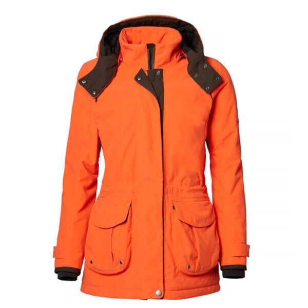 Chaqueta de caza Naranja AltaVisibilidad - Antiespinos Impermeable