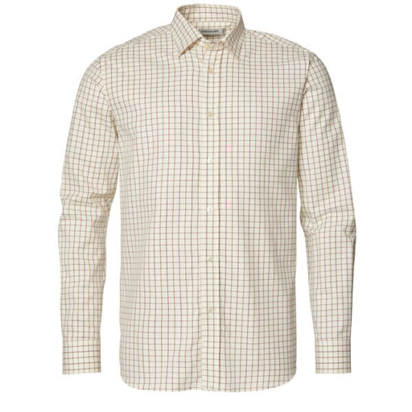 camisa clásica de cuadros con diseño para tiradores