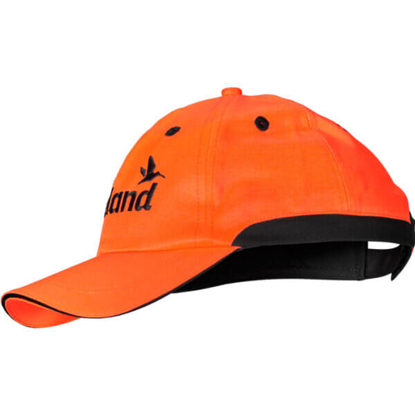 gorra de caza naranja de seguridad