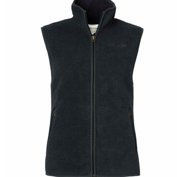 chaleco polar de mujer de color navy azul