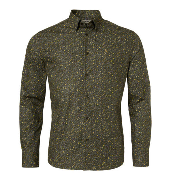 camisa de hombre verde