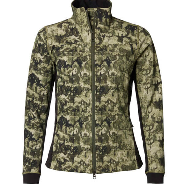 softshell cortaviento caza mujer