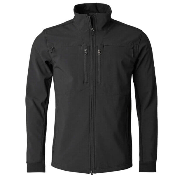 softshell cortaviento de hombre color negro gris antracita