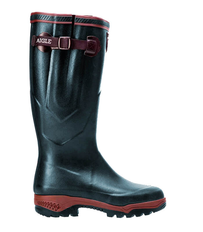 Botas de agua caza AIGLE. Una bota de con neopreno frio