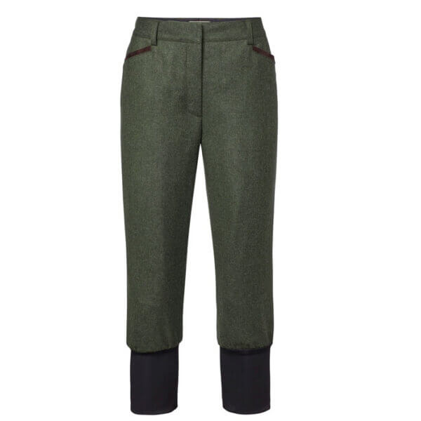 pantalones breeks de mujer en loden tweed