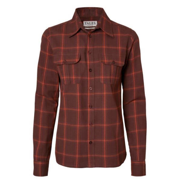 camisa de franela de mujer