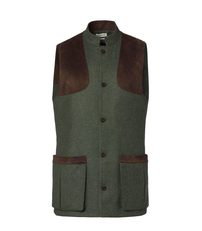 Chaleco tweed online hombre