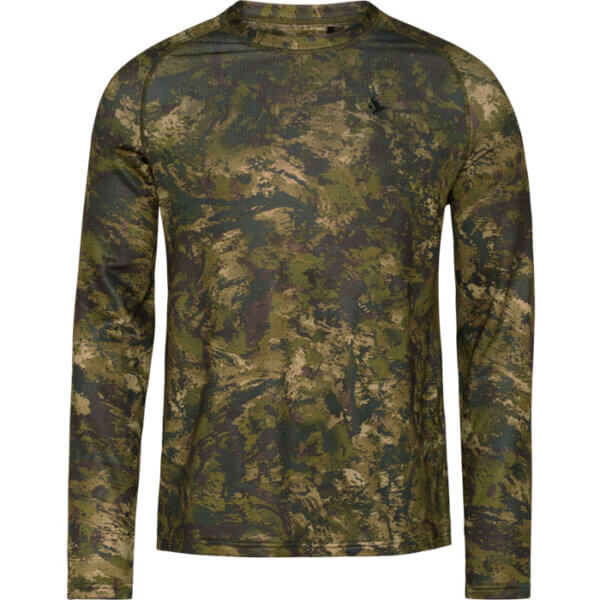 camiseta manga larga camuflaje