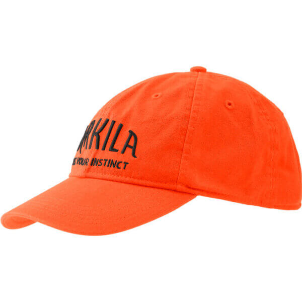 gorra de caza naranja de seguridad y alta visibilidad de harkila