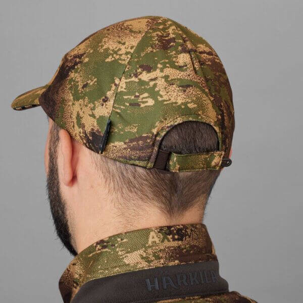 gorra de caza camuflaje harkila impermeable