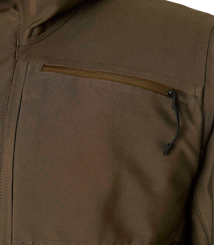 chaqueta de caza impermeable resistente