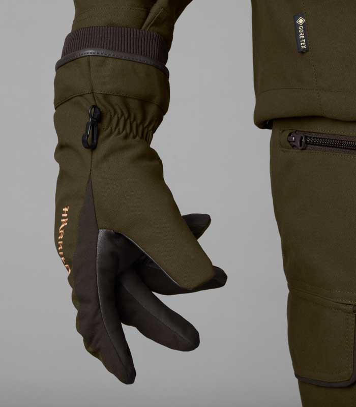 Guantes impermeables y calientes con Goretex Harkila - TuRopaDeCaza