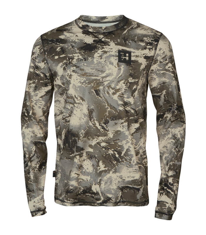 camiseta manga larga camuflaje harkila mountain hunter expedition