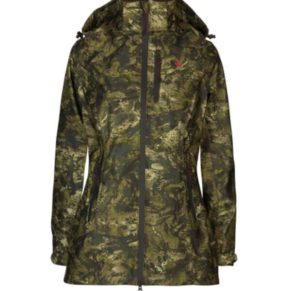 chaqueta de caza camuflaje mujer seeland