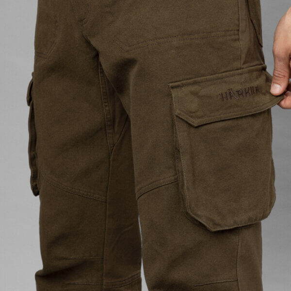 pantalones de caza algodon canvas harkila