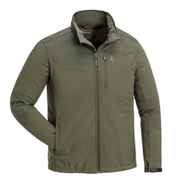 chaqueta softshell de caza