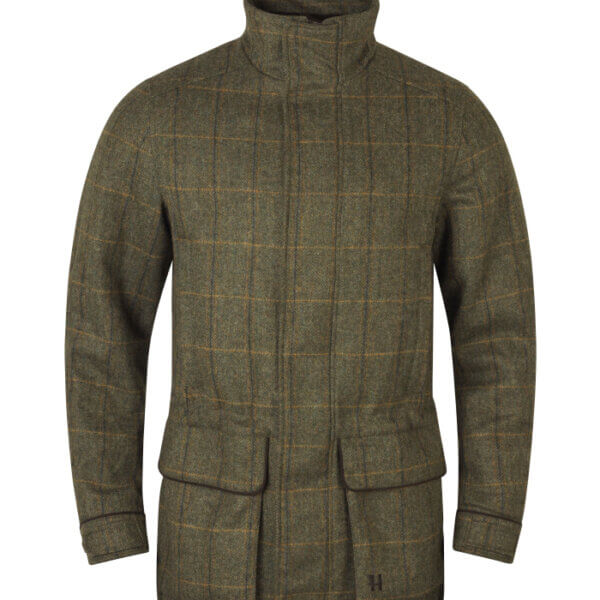 chaqueta de tweed con goretex harkila