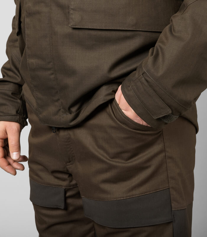 Chaqueta de caza resistente antiespinos impermeable - Harkila