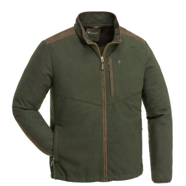 chaqueta polar cortaviento verde