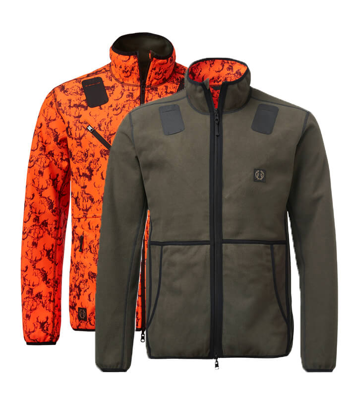 CHAQUETA FORRO POLAR NARANJA HOMBRE PADRU M