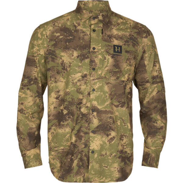 camisa de caza de verano camuflaje harkila