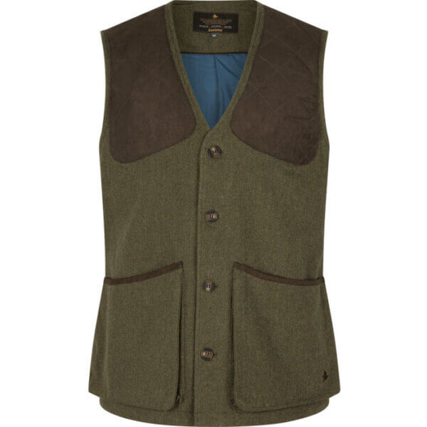 chaleco de tweed de hombre marca seeland