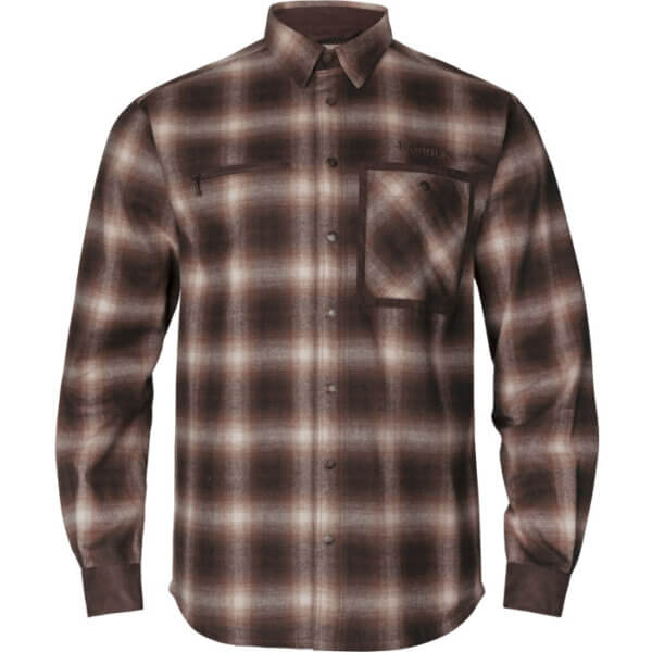 sobre camisa de cuadros estilo campero harkila turopadecaza
