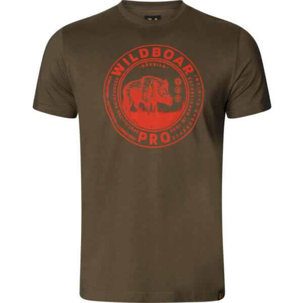 camiseta de manga corta logotipo harkila wildboar