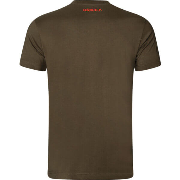 camiseta de manga corta logotipo harkila wildboar
