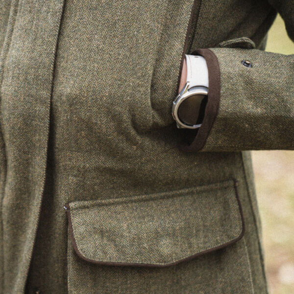 chaqueta de tweed de mujer de la marca Seeland