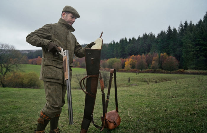 ropa de tweed de hombre