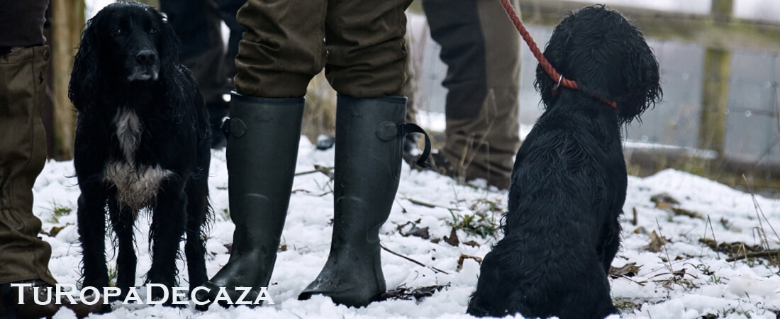 Botas de caucho de caza para frio