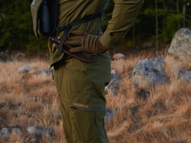 pantalon verde hombre