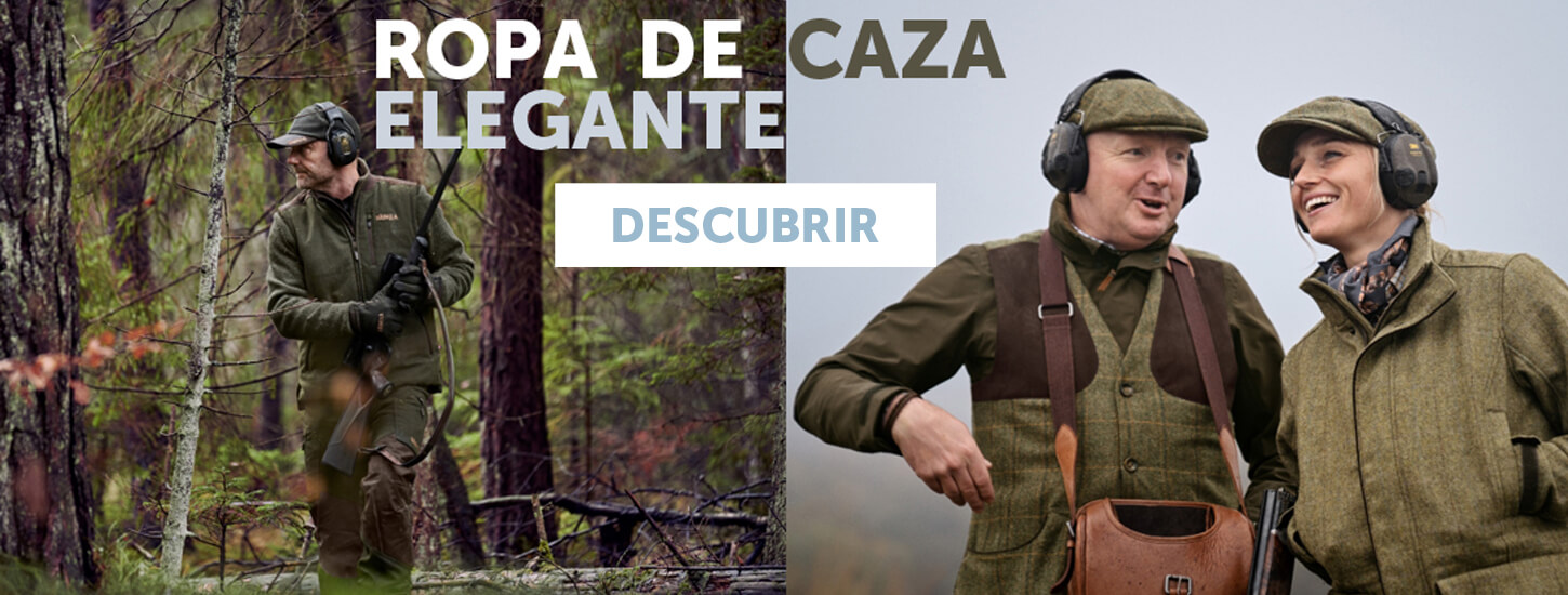 ropa caza elegante