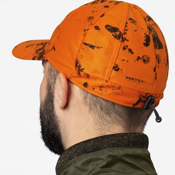avail-gorra-impermeable-de-cazador-naranja-camuflaje-seeland-1