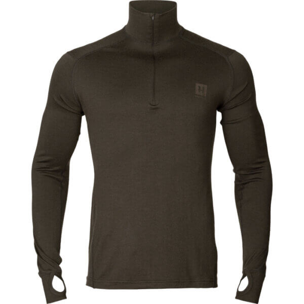 harkila-base-all-season-camiseta-térmica-de-lana-manga-larga--hombre-harkila-marron