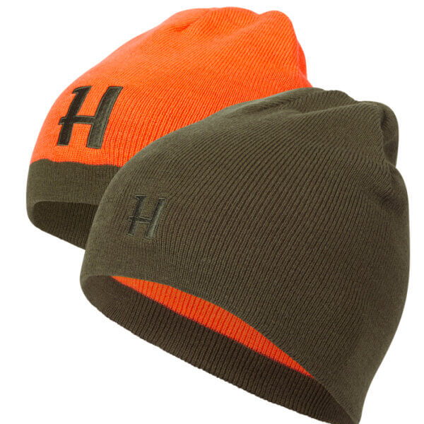 harkila-reversible-gorro-de-caza-verde-naranja