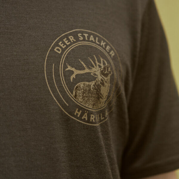 harkila-game-camiseta-de-hombre-manga-corta-Willow-green-stag